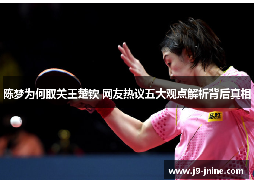 陈梦为何取关王楚钦 网友热议五大观点解析背后真相 陈梦为何取关王楚钦 网友热议五大观点解析背后真相